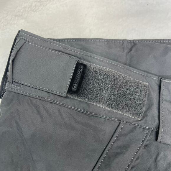 Columbia Gray Snow King Insulated Omni-Tech Cargo Pants Cargo Ski Size Large - Picture 6 of 16